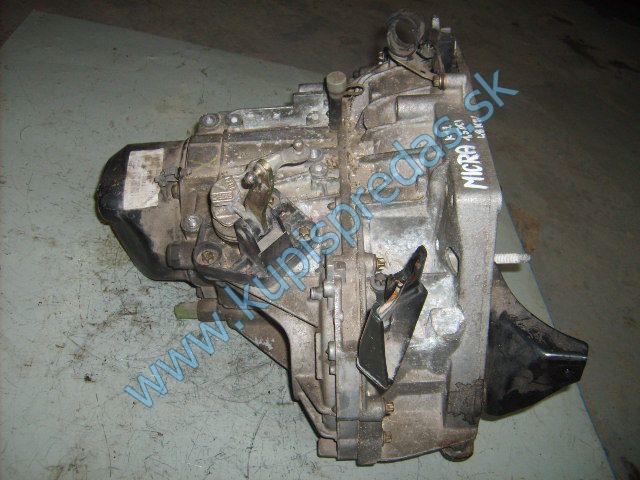 prevodovka na nissan micra k12, 1,5dci, jh3140